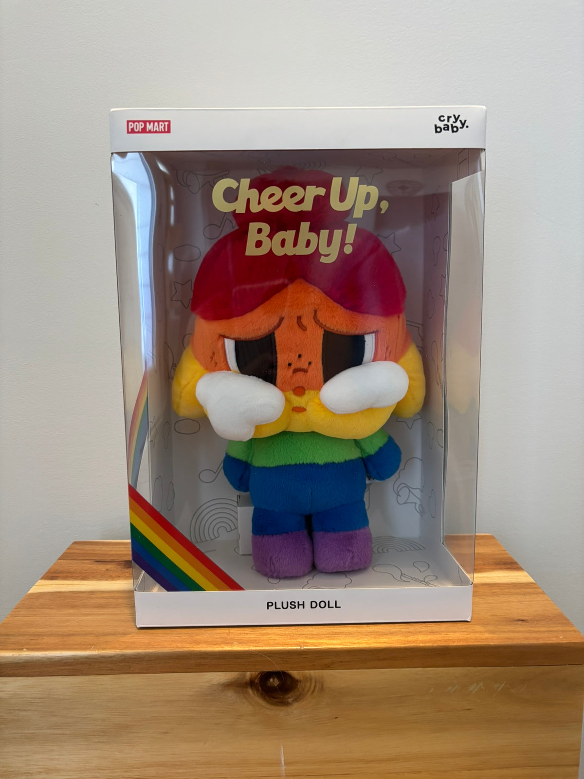 POP MART CRYBABY Cheer Up, Baby Series Plushie Doll