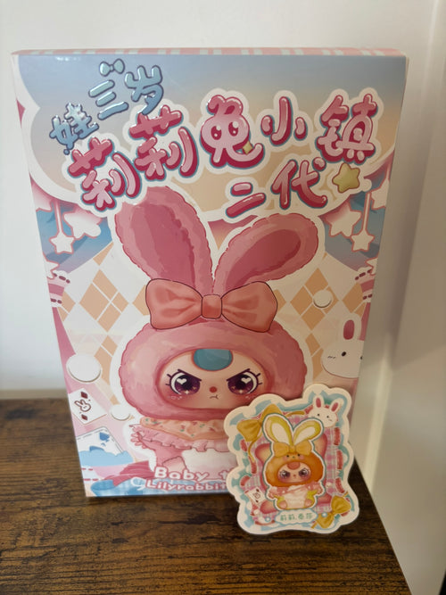 Baby Three (BB3) Macaron Bunny Collectible Plush