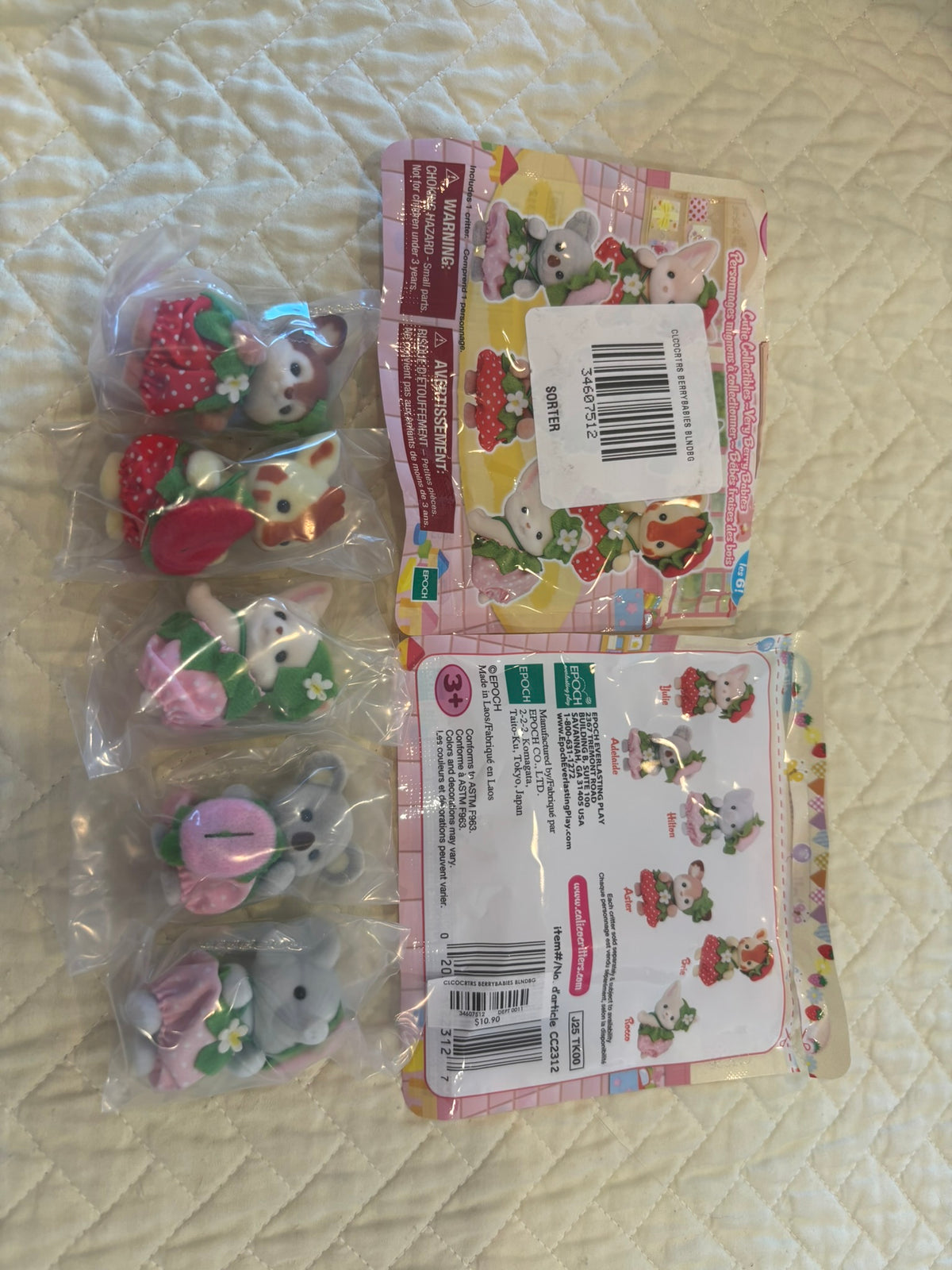 Calico Critters Berry Babies Blind Bag Mini Figure