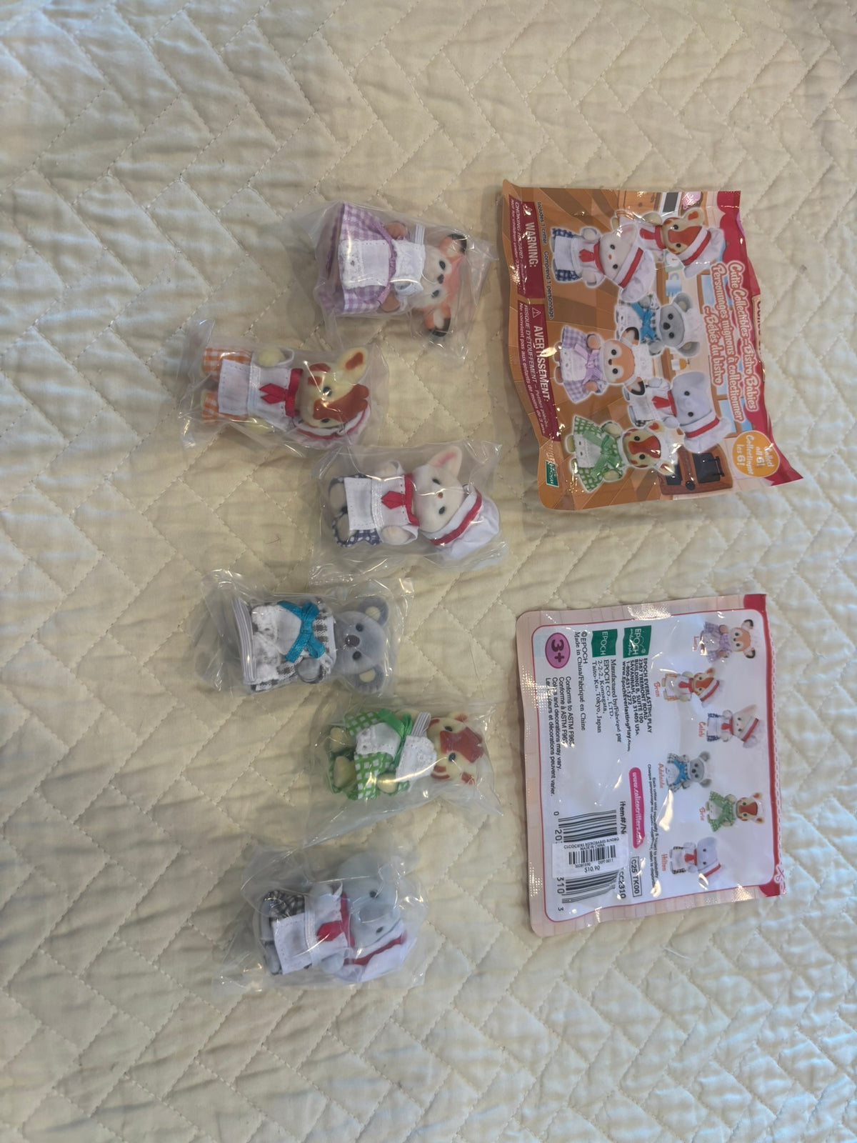 Calico Critters Bistro Babies Blind Bag Figure