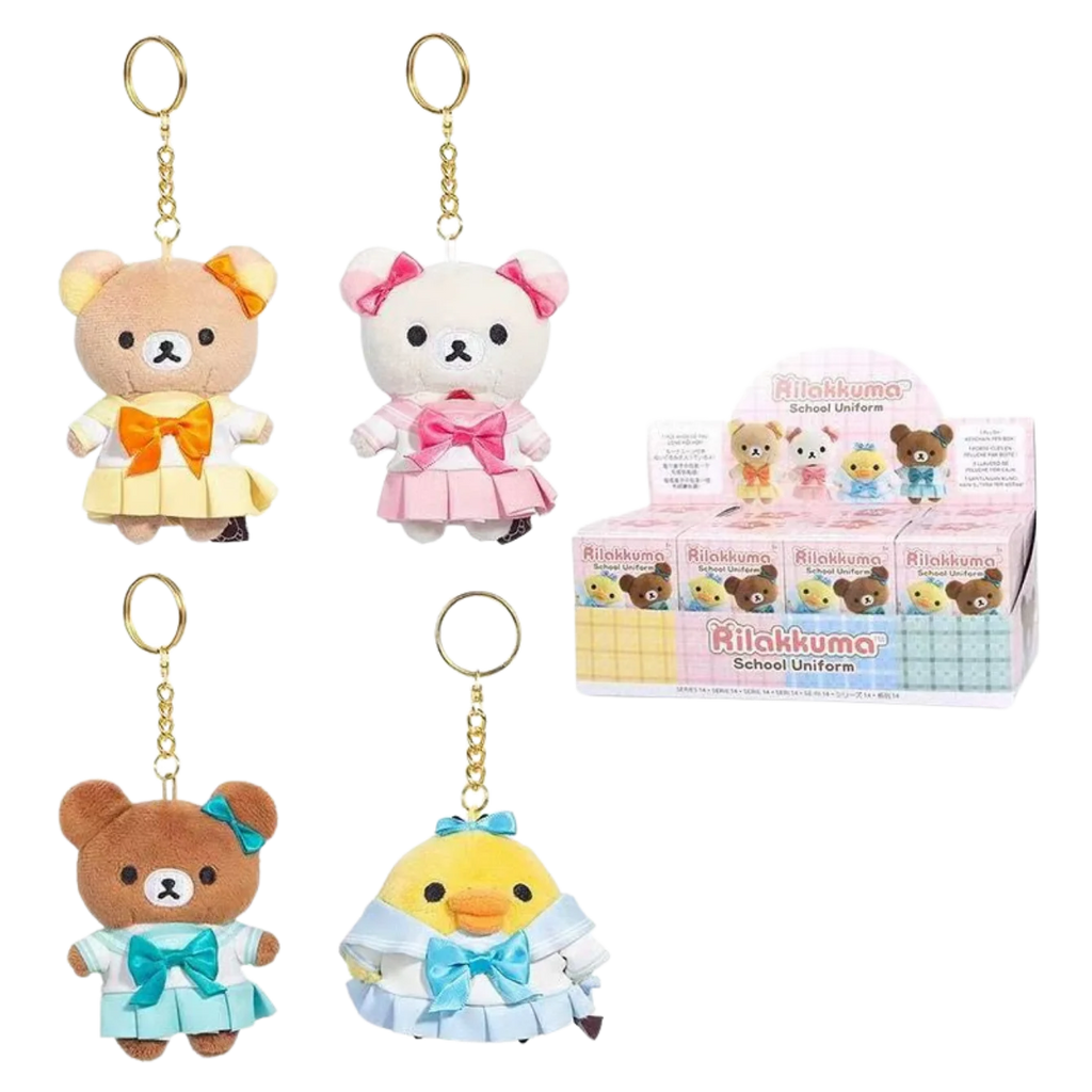 Rihakkuma San-X School Uniform Blind Box Figure, Choose Your Character